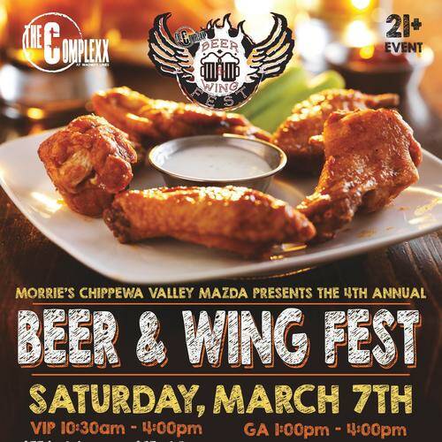 4th Annual Beer and Wing Fest The Complexx at Wagner's...