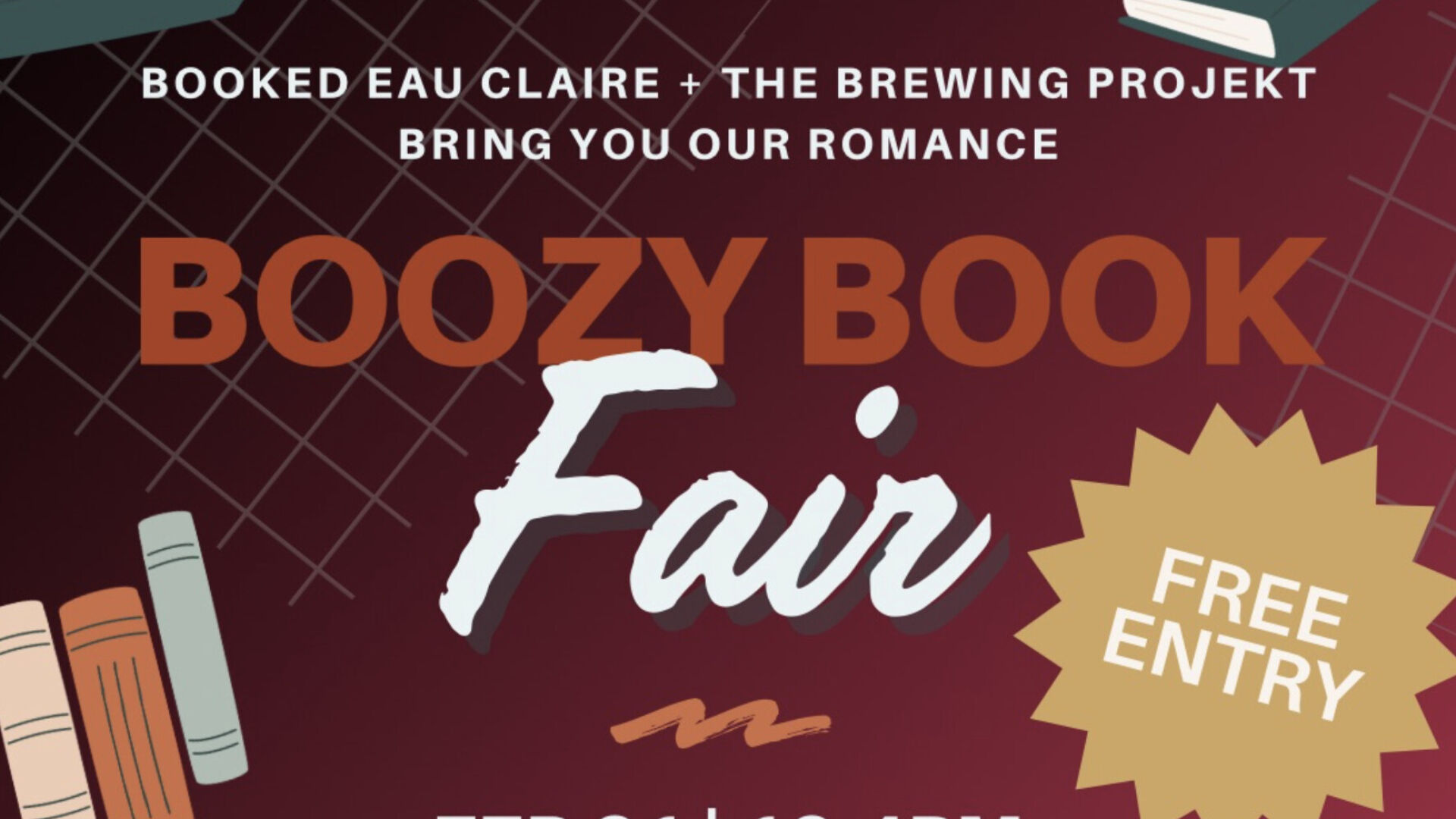 Boozy Book Fair - Romance Edition