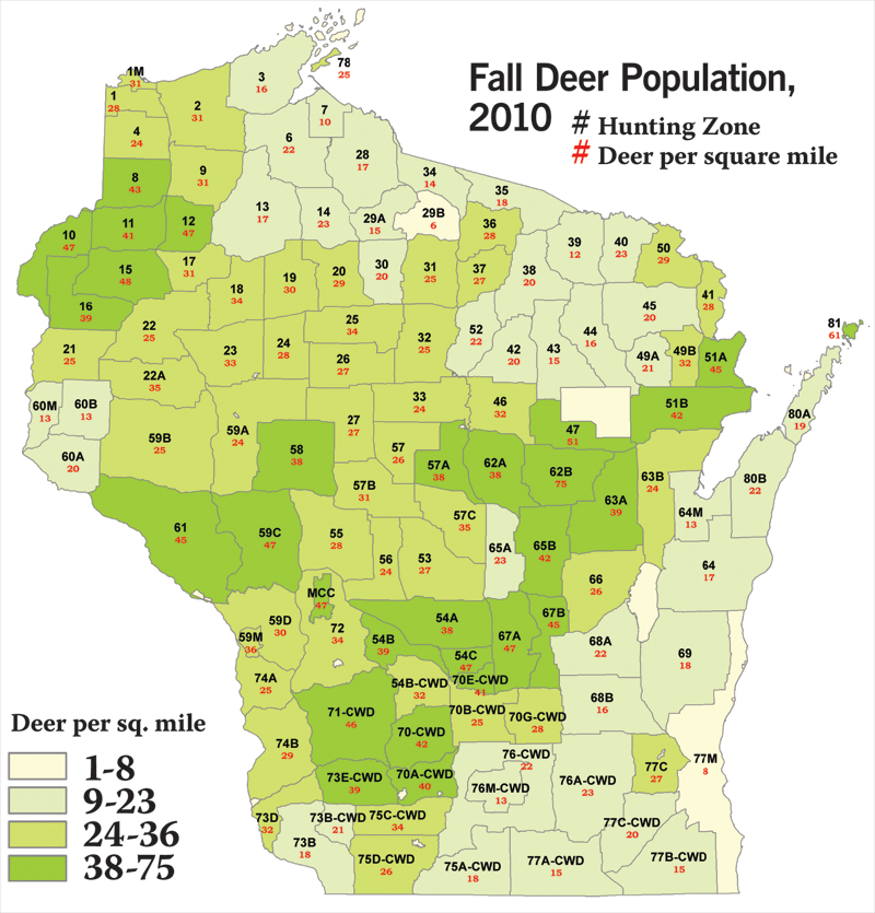 “Where the deer at?” - lots of you probably head up north to...
