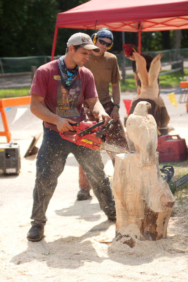 Back for another year, the U.S. Open Chainsaw Sculpture Championships will see 11 of the world’s deftest chainsaw artists converge on Carson Park.