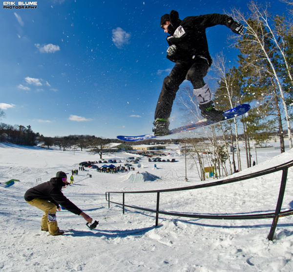 MIXING UP SOME SUPER SWEET RAIL JAM FOR YOUR TOAST. On Saturday February 16, The Dunn County SnowPark hosted their annual Rail Jam and Big Air Contest. Read all about it on page 8.