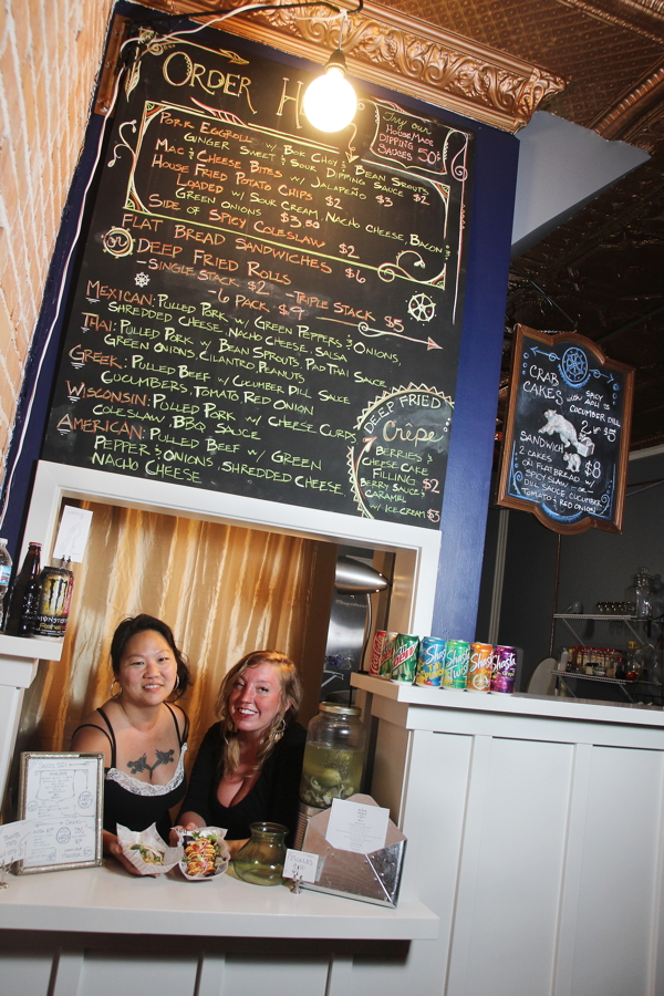 Stacy Gregerson and Tosha Larson, owners of Stacked Eatery