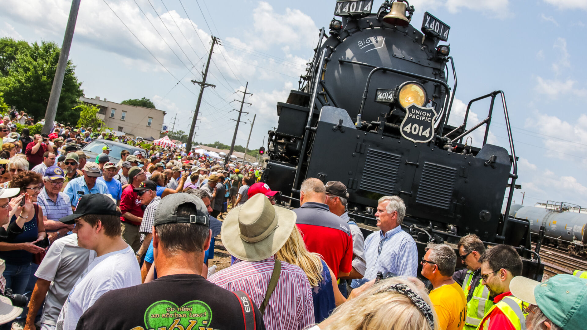 Union Pacific Big Boy No. 4014 Locomotive Visit