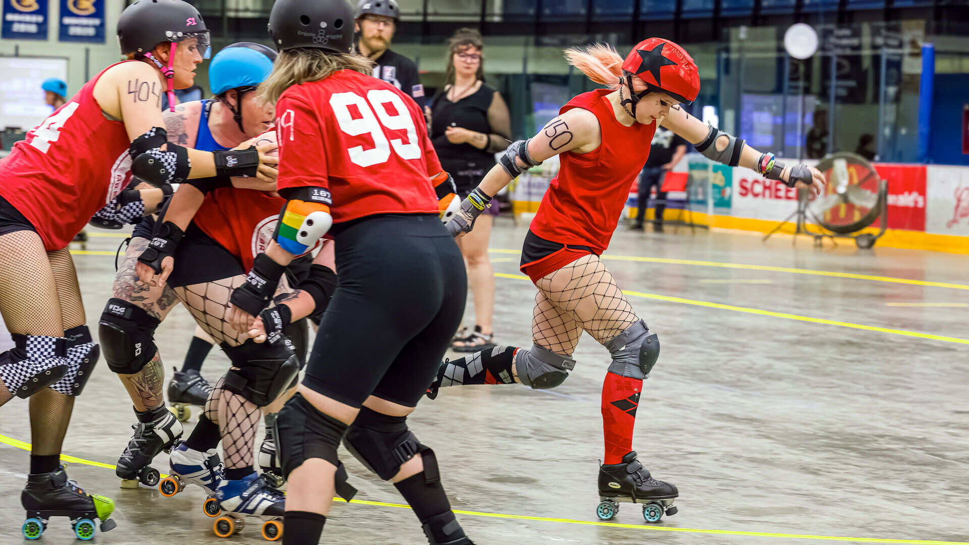 [PHOTOS] BRAWLERS VS. ROLLERS: 2026 Spring Thaw Derby Brawl