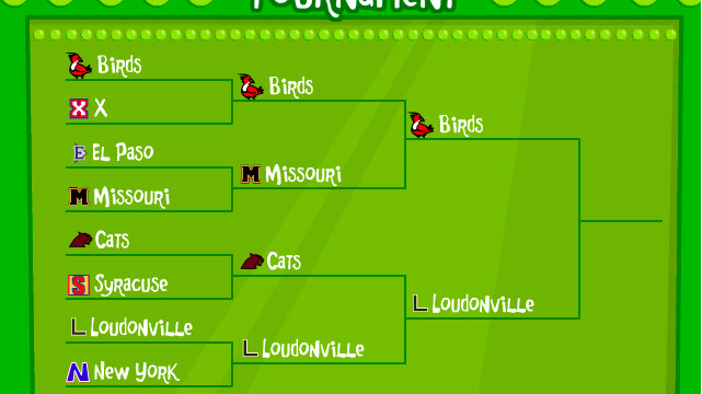 Aw yeah. It's bracket time.