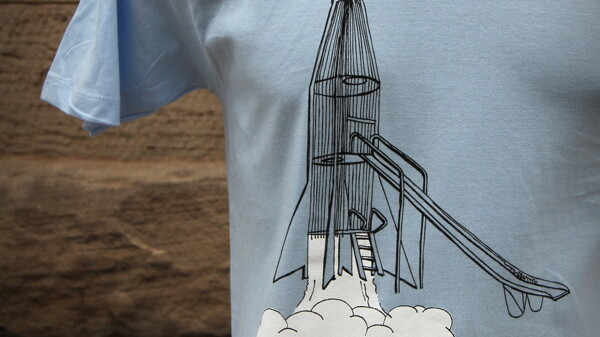 Rocket Slide Man Tee