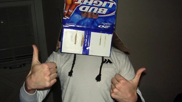 WARNING: Box helmet will not prevent alcohol-related injuries.