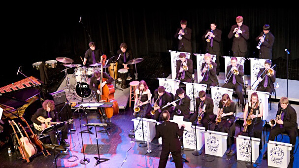Memorial High School's Jazz Band, 2009