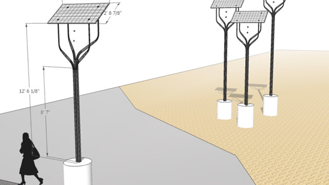 Scale diagram.