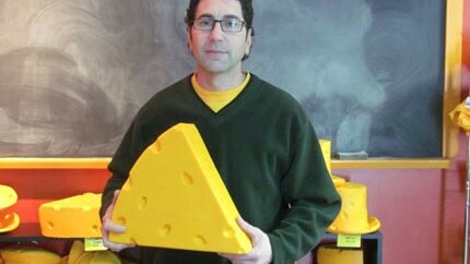 Wisconsin hero and foam artist Ralph Bruno.