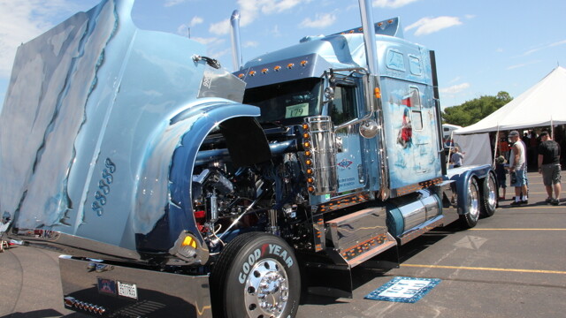 Eau Claire bound and down. Details on the Big Rig Truck Show below.