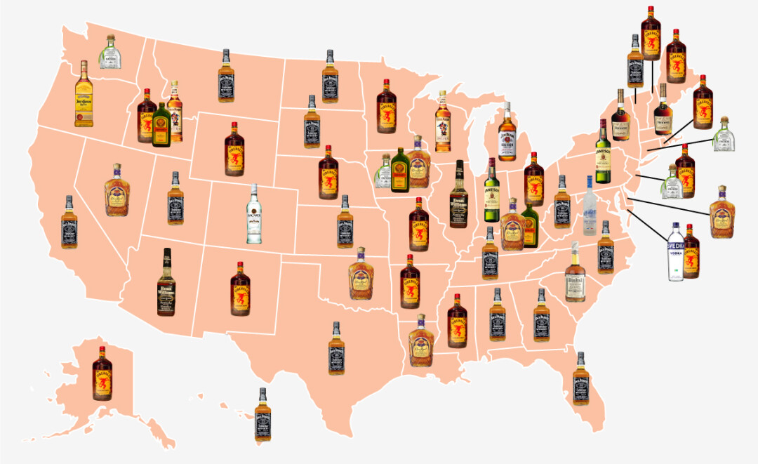 The United States of Whiskey. Image: Business Insider