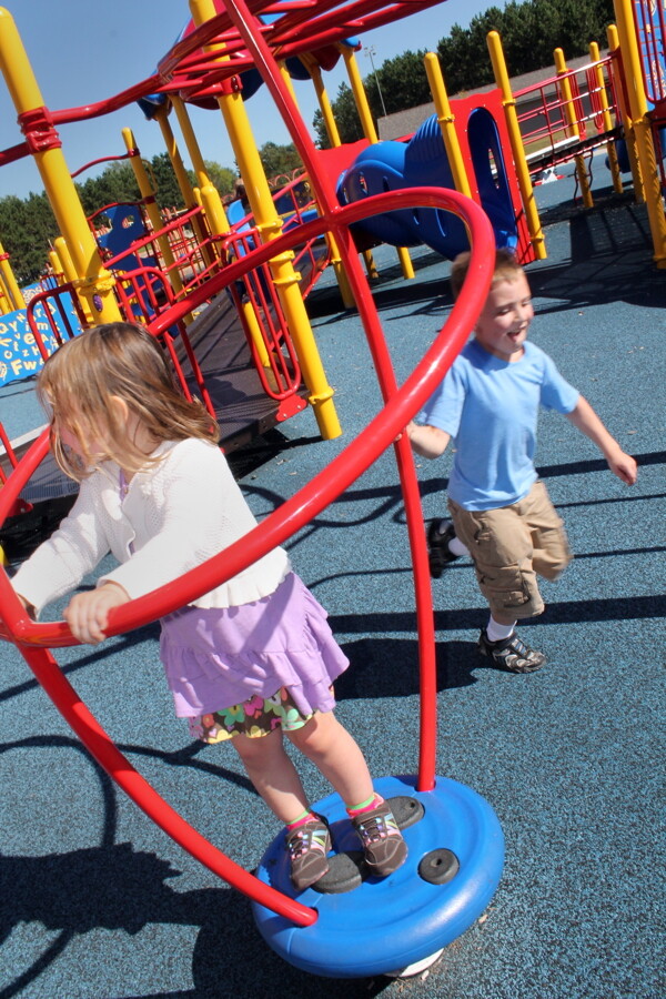 Robbins Elementary playground.