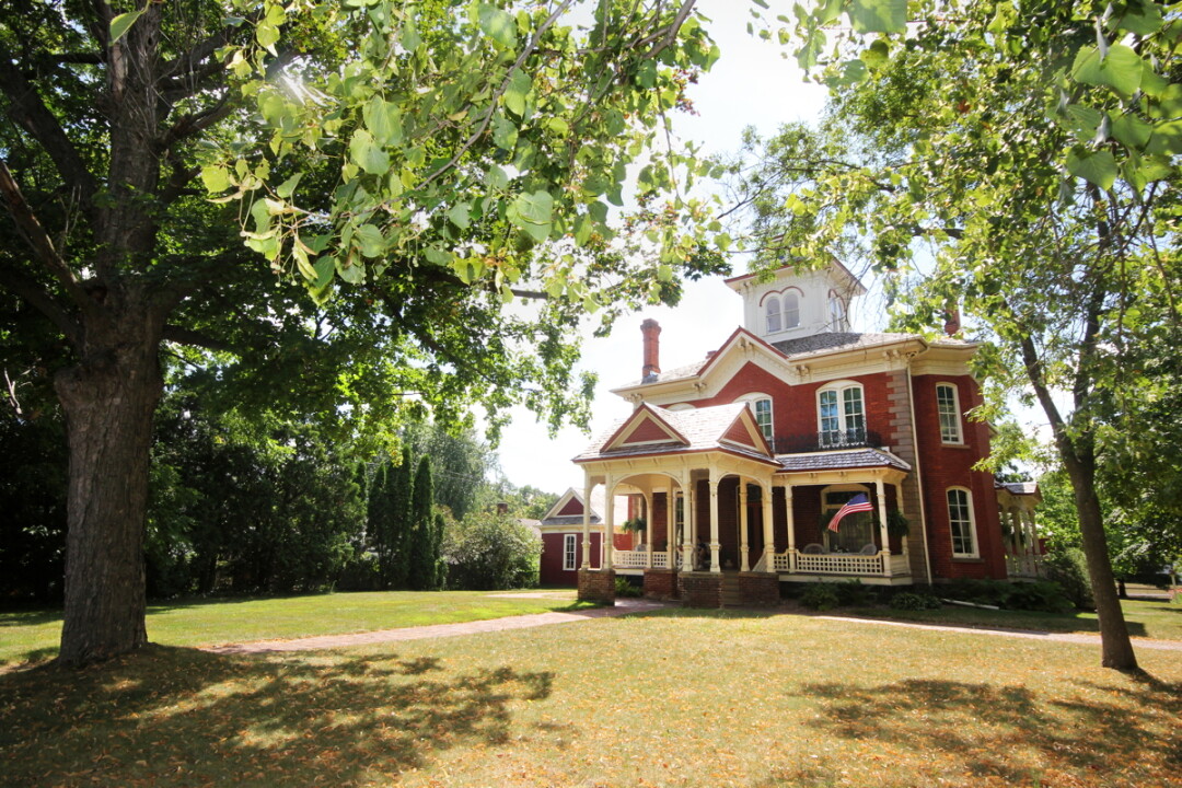 THE COOK-RUTLEDGE MANSION IN chippewa falls offers a GLIMPSE of life in the chippewa valley during the late 19th and early 20th centuries.