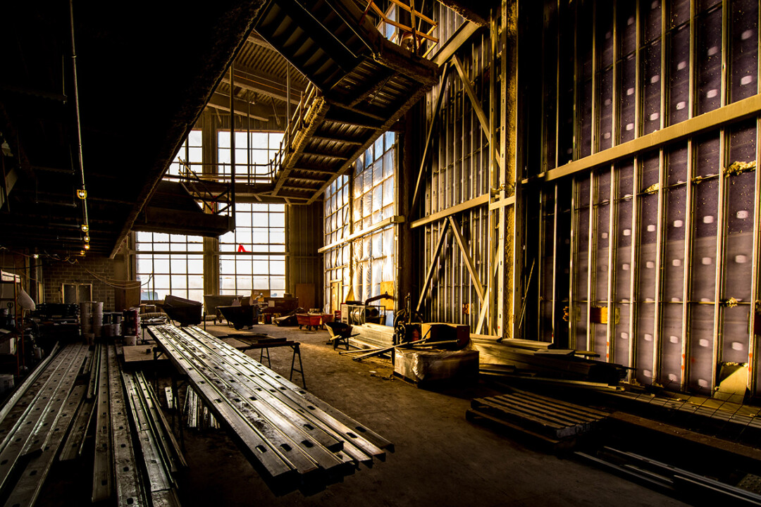 Interior construction on the newly named Pablo Center at the Confluence. Image: Lee Butterworth Photography
