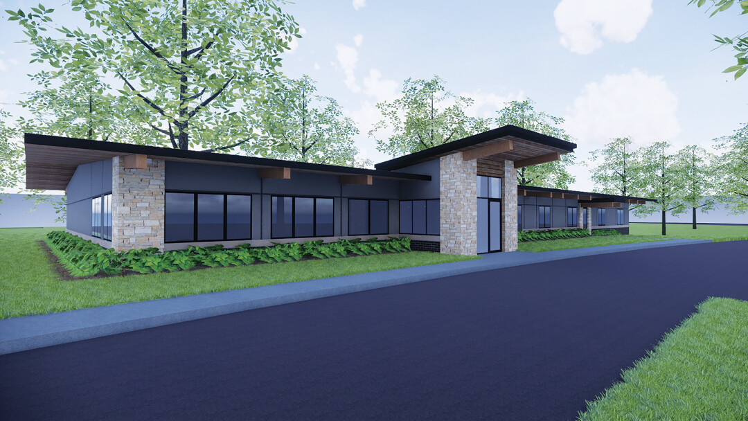 The Menomonie Street Dental remodel will feature wall-to-wall windows and a sleek, modern exterior to match their updated offices and equipment.
