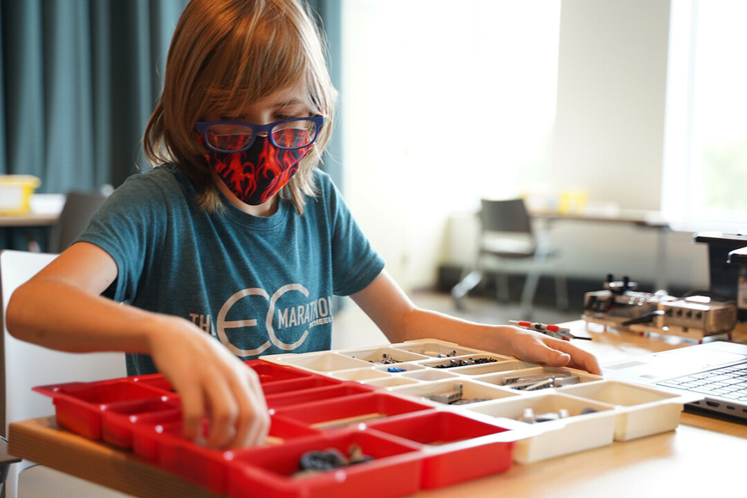 A student participates in a learning program at the Pablo Center at the Confluence. (Submitted photo)