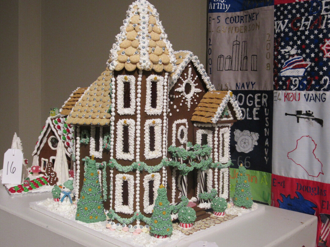 One of the entries in last year's gingerbread house contest at the Chippewa Valley Museum. (Submitted photo)