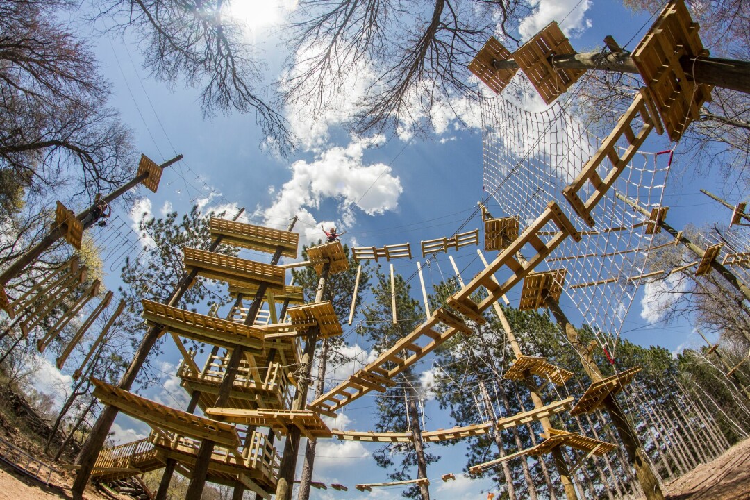 Win a pair of passes to Trollhaugen’s Aerial Adventure Park...